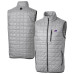 Жилетка Buffalo Bills Cutter & Buck Gray Rainier PrimaLoft Eco Insulated Full-Zip Puffer Жилетка Buffalo Bills Cutter & Buck Gray Rainier PrimaLoft Eco Insulated Full-Zip Puffer