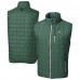 Green Bay Packers Cutter & Buck Green Rainier PrimaLoft Eco Insulated Full-Zip Puffer Vest