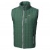 Green Bay Packers Cutter & Buck Green Rainier PrimaLoft Eco Insulated Full-Zip Puffer Vest