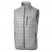 Indianapolis Colts Cutter & Buck Gray Rainier PrimaLoft Eco Insulated Full-Zip Puffer Vest