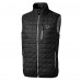 Indianapolis Colts Cutter & Buck Black Rainier PrimaLoft Eco Insulated Full-Zip Puffer Vest