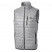 Jacksonville Jaguars Cutter & Buck Gray Rainier PrimaLoft Eco Insulated Full-Zip Puffer Vest