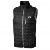 Los Angeles Rams Cutter & Buck Rainier PrimaLoft Eco Insulated Full-Zip Puffer Vest - Black