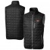 San Francisco 49ers Cutter & Buck Black Rainier PrimaLoft Eco Insulated Full-Zip Puffer Vest