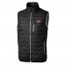 San Francisco 49ers Cutter & Buck Black Rainier PrimaLoft Eco Insulated Full-Zip Puffer Vest