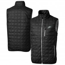 Жилетка Philadelphia Eagles Cutter & Buck Rainier PrimaLoft Eco Insulated Puffer - Black