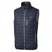 Los Angeles Chargers Cutter & Buck Navy Rainier PrimaLoft Eco Insulated Full-Zip Puffer Vest