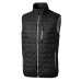 Жилетка Carolina Panthers Cutter & Buck Black Rainier PrimaLoft Eco Insulated Full-Zip Puffer