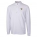 Jacksonville Jaguars Cutter & Buck White Traverse Stretch Quarter-Zip Top