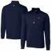 Los Angeles Chargers Cutter & Buck Navy Traverse Stretch Quarter-Zip Top