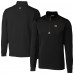 Cincinnati Bengals Cutter & Buck Black Traverse Stretch Quarter-Zip Top