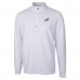 Philadelphia Eagles Cutter & Buck Traverse Stretch Quarter-Zip Top - White