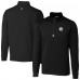Pittsburgh Steelers Cutter & Buck Black Traverse Stretch Quarter-Zip Top