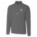 Pittsburgh Steelers Cutter & Buck Gray Traverse Stretch Quarter-Zip Top
