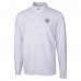 Pittsburgh Steelers Cutter & Buck White Traverse Stretch Quarter-Zip Top