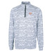 Пуловер Chicago Bears Cutter & Buck Charcoal Traverse Camo Print Stretch