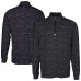 Пуловер Carolina Panthers Cutter & Buck Black Traverse Camo Print Stretch
