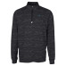 Пуловер Carolina Panthers Cutter & Buck Black Traverse Camo Print Stretch