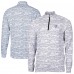 Indianapolis Colts Cutter & Buck Charcoal Traverse Camo Print Stretch Quarter-Zip Top