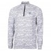 Indianapolis Colts Cutter & Buck Charcoal Traverse Camo Print Stretch Quarter-Zip Top