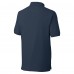 Los Angeles Chargers Cutter & Buck Navy Advantage Eco Pique DryTec Tri-Blend Polo