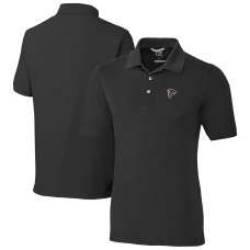 Atlanta Falcons Cutter & Buck Black Advantage Eco Pique DryTec Tri-Blend Polo Atlanta Falcons Cutter & Buck Black Advantage Eco Pique DryTec Tri-Blend Polo