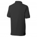 Atlanta Falcons Cutter & Buck Black Advantage Eco Pique DryTec Tri-Blend Polo