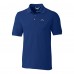 Los Angeles Chargers Cutter & Buck Blue Advantage Eco Pique DryTec Tri-Blend Polo