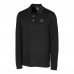 Indianapolis Colts Cutter & Buck Black Advantage Eco Pique DryTec Tri-Blend Polo