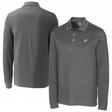 Поло Philadelphia Eagles Cutter & Buck Advantage Eco Pique DryTec Tri-Blend - Gray