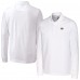 Green Bay Packers Cutter & Buck White Advantage Eco Pique DryTec Tri-Blend Polo
