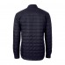 Los Angeles Rams Cutter & Buck Rainier PrimaLoft Eco Insulated Quilted Full-Snap Shacket - Navy