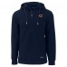 Толстовка Chicago Bears Cutter & Buck Navy Roam Eco Recycled Half-Zip