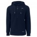 Los Angeles Chargers Cutter & Buck Navy Roam Eco Recycled Half-Zip Hoodie