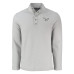 Кофта на кнопках Philadelphia Eagles Cutter & Buck Hunts Point Eco Textured Fleece Recycled - Gray
