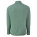 Кофта на короткой молнии Green Bay Packers Cutter & Buck Heather Green Peshastin Eco Fleece Tri-Blend Raglan Recycled