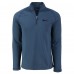 Philadelphia Eagles Cutter & Buck Peshastin Eco Fleece Tri-Blend Raglan Recycled Quarter-Zip Jacket -  Heather Navy