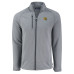 Куртка Green Bay Packers Cutter & Buck Heather Gray Peshastin Eco Fleece Recycled Raglan Tri-Blend