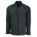 Indianapolis Colts Cutter & Buck Heather Black Peshastin Eco Fleece Recycled Raglan Tri-Blend Full-Zip Jacket