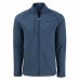 Indianapolis Colts Cutter & Buck Heather Navy Peshastin Eco Fleece Recycled Raglan Tri-Blend Full-Zip Jacket