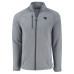 Jacksonville Jaguars Cutter & Buck Heather Gray Peshastin Eco Fleece Recycled Raglan Tri-Blend Full-Zip Jacket