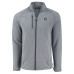 Las Vegas Raiders Cutter & Buck Heather Gray Peshastin Eco Fleece Recycled Raglan Tri-Blend Full-Zip Jacket