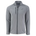 Кофта на молнии Philadelphia Eagles Cutter & Buck Peshastin Eco Fleece Recycled Raglan Tri-Blend -  Heather Gray