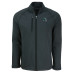 Кофта на молнии Philadelphia Eagles Cutter & Buck Peshastin Eco Fleece Recycled Raglan Tri-Blend -  Heather Black