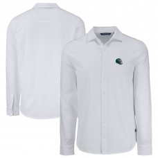 Рубашка Philadelphia Eagles Cutter & Buck  Knitted Advantage Tri-Blend Eco Soft Pique - White