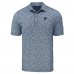 Atlanta Falcons Cutter & Buck Navy Pike Eco Flora Print Polo