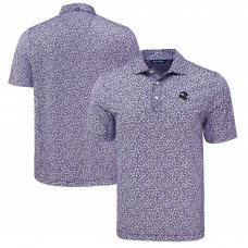 Поло Minnesota Vikings Cutter & Buck Pike Eco Flora Print - Purple
