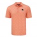 Chicago Bears Cutter & Buck Orange Pike Eco Flora Print Polo