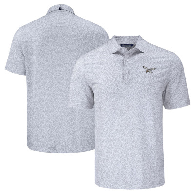 Поло Philadelphia Eagles Cutter & Buck Pike Eco Flora Print - Gray