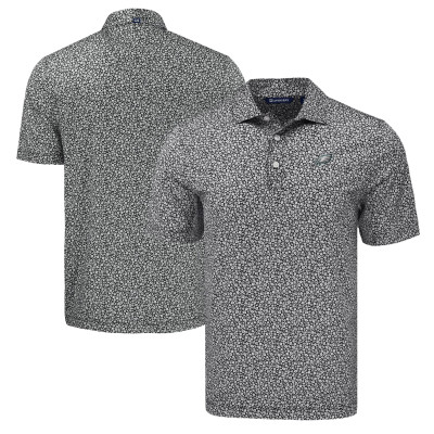Поло Philadelphia Eagles Cutter & Buck Pike Eco Flora Print - Black